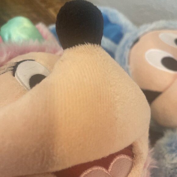 Disney Store Mickey & Minnie Mouse Bunny Easter 2021 Soft Plush Lot Set Of 2 - Picture 8 of 12